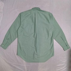 Ralph Lauren BLAKE Cotton Button-Down Shirt S Light Green For 14Y+ Japan
