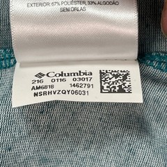 Columbia Pullover Mens XXL Teal Blue Heathered Long Sleeve Omni-Wick T-Shirt EUC