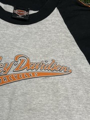 Harley Davidson Double Sided Two Tone T-Shirt Men’s XL USA Vintage 90s