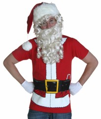 Santa Claus Suit Costume T-Shirt