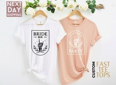 Bride Or Die T-Shirt Bachelorette Party Matching Tee