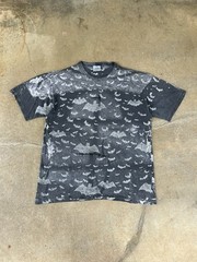 Vintage 80’s JIMMY’Z Bat Batman All Over Print T-Shirt Size Large 22x28in