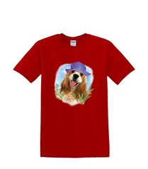 T-shirt small to 3xL – HAPPY SPRINGER spanial dog – adult