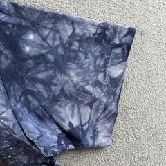 Vintage Stussy Shirt Mens Medium Tie Dye Wolf Nature Tee 90s Single Stitch RARE