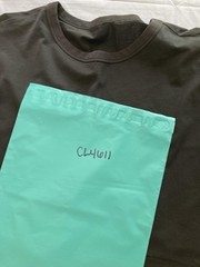 Casual Solid Shirt Mens L+ Gray Short Sleeve Crewneck Soft Stretch Jersey Tee