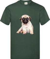 Pug Dog Pet Friend Family Novelty T Shirt Various Colours And Sizes