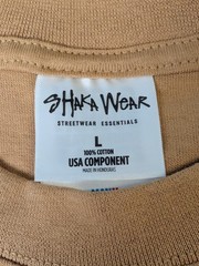 Shaka Wear Super Max Heavy T-Shirt Men’s Large Tan 100% Cotton Heavyweight EUC