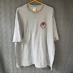 Vintage M&O Knits Heavyweight T-Shirt Men’s XXL Gray Grey Georgia Bulldogs 2005