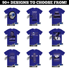 1 Low Zion Williamson Voodoo Regency Purple Green Black Dark Raisin T Shirt
