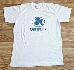 Vintage 70s 80s Couples Swingers Resort T Shirt Size Large Single Stitch