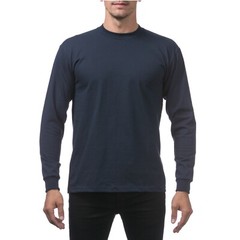 PROCLUB MENS HEAVYWEIGHT LONG SLEEVE T SHIRTS PRO CLUB CASUAL COTTON TEE SHIRT