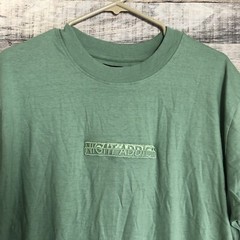 Night Addict Mens Tee-Shirt Green Short Sleeve Crew Neck Casual Pullover Size M