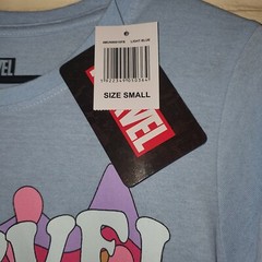 Marvel Adult T shirt Size Small Short Sleeve Funny Art 60s