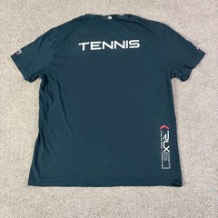 Ralph Lauren RLX Tennis Graphic T Shirt Championship Series Size Medium Black