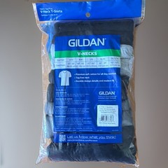 Gildan Men’s Size Small Tag-Free V-Neck T-Shirts. 5-Pack. Multicolor. NWT.