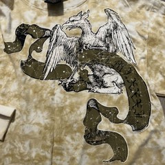 mecca t shirt men’s Large Long Sleeve Phoenix Tie-Dye Heavy Y2K