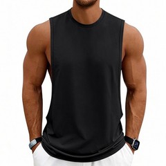 Men’s Gym Tank Breathable Tank Gym Workout Jogging Top Breathable Regular Length