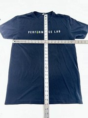 Performance Lab Next Level Short Sleeve Shirt Men M Black Cotton Poly YGI I4-97
