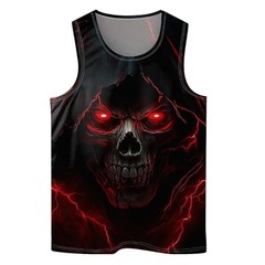 Mens Novelty Cool Graphic 3D Tank Top