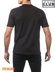 3 PACK PRO CLUB COMFORT T SHIRTS MENS STANDARD CREWNECK SHORT SLEEVE BLACK S-7XL