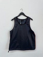 Prada SS17 Mens Runway Ripstop Tank top Navy size Medium
