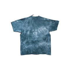 The Mountain Mens T-shirt Vintage 2002 Blue “Shark Attack” Leather Tag XL #6511
