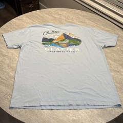 Pendleton Shirt Unisex Crewneck Glacier National Park Printed Graphic Tee 2XL
