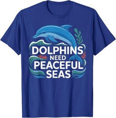 Dolphin Lover Marine Conservation Ocean Marine Biology T-Shirt