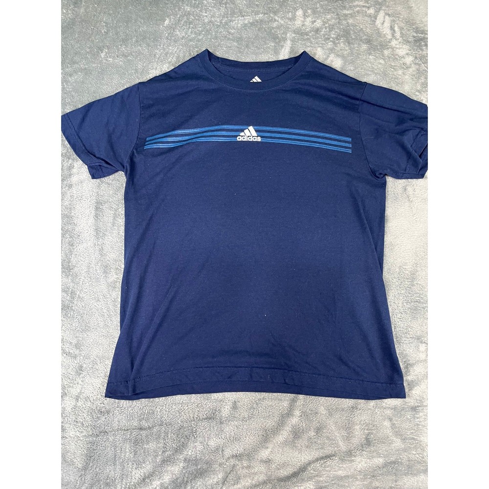 men’s blue large climate Adidas shirt
