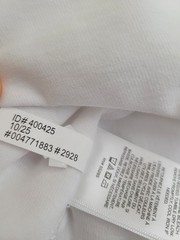 NEW -s- Express Men Premium Weight Short Sleeve T-Shirt White