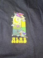 ALAB “Get lost In Space” The Universe Will Reveal T-shirt (Black) NEW Sz: Large