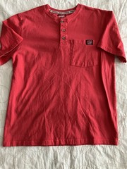Wrangler Workwear Men’s Pocket T-Shirt Size Small S 34-36 Red Tee