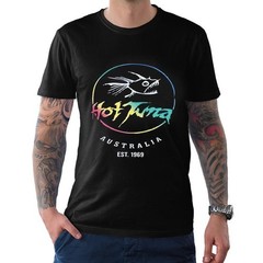 GENUINE HOT TUNA MENS CREW BLACK SHORT SLEEVE TEE T SHIRT BAND