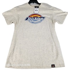 Dickies Skateboarding Distressed OG Graphic T-shirt Mens Medium Heather New Tags