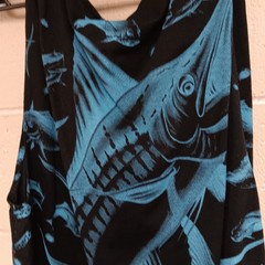 Yazbek Puerto Vallarta Mexico Swordfish All Over Print Graphic Size XL Men Aop
