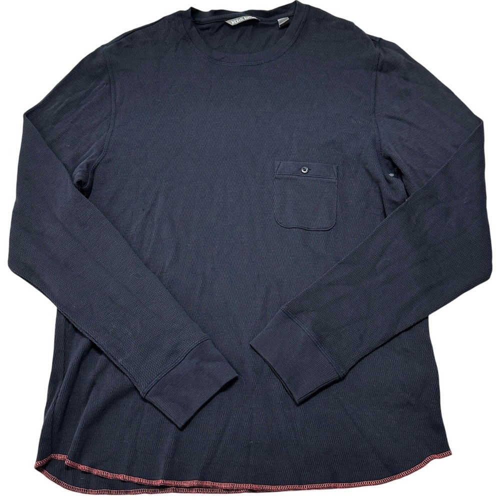 Michael Bastian Shirt Men Size XL Gray Long Sleeves 100 Cotton Minimalist Preppy
