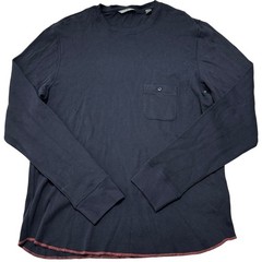 Michael Bastian Shirt Men Size XL Gray Long Sleeves 100 Cotton Minimalist Preppy