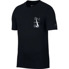 AUTHENTIC NIKE 212 100% COTTON ATHLETIC CUT BLACK T SHIRT 914291-010