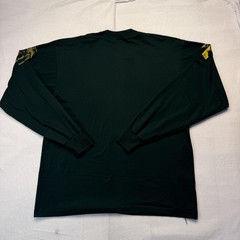 Vintage Marine Corps Marathon Shirt Mens XL Green Long Sleeve Tee Running 90’s