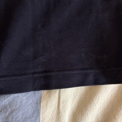 Uniqlo U AIRism Black Cotton Jersey T-shirt Men’s Crew Neck Short Sleeve Size L