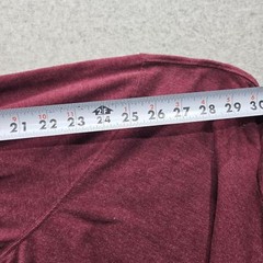 Saddlebred Men’s Large Maroon Half Turtle Neck Long Sleeve