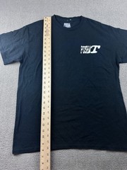 Pusha T T-Shirt Men L Black Its Almost Dry Tour Double-Sided Hip Hop Music Urban