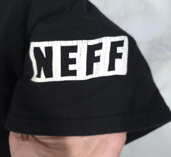 Disney Mickey Mouse NEFF T Shirt Men M Unisex Black Cotton Short Sleeve Crewneck