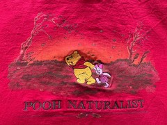 Vintage 1990’s Disney Store Winnie Pooh Piglet Embroidered Shirt Adult XL