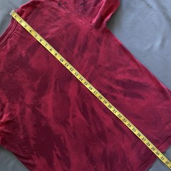 2010s Nike Athletic Department T Shirt Mens XL Red Maroon Bleach Dye ‘72 Classic