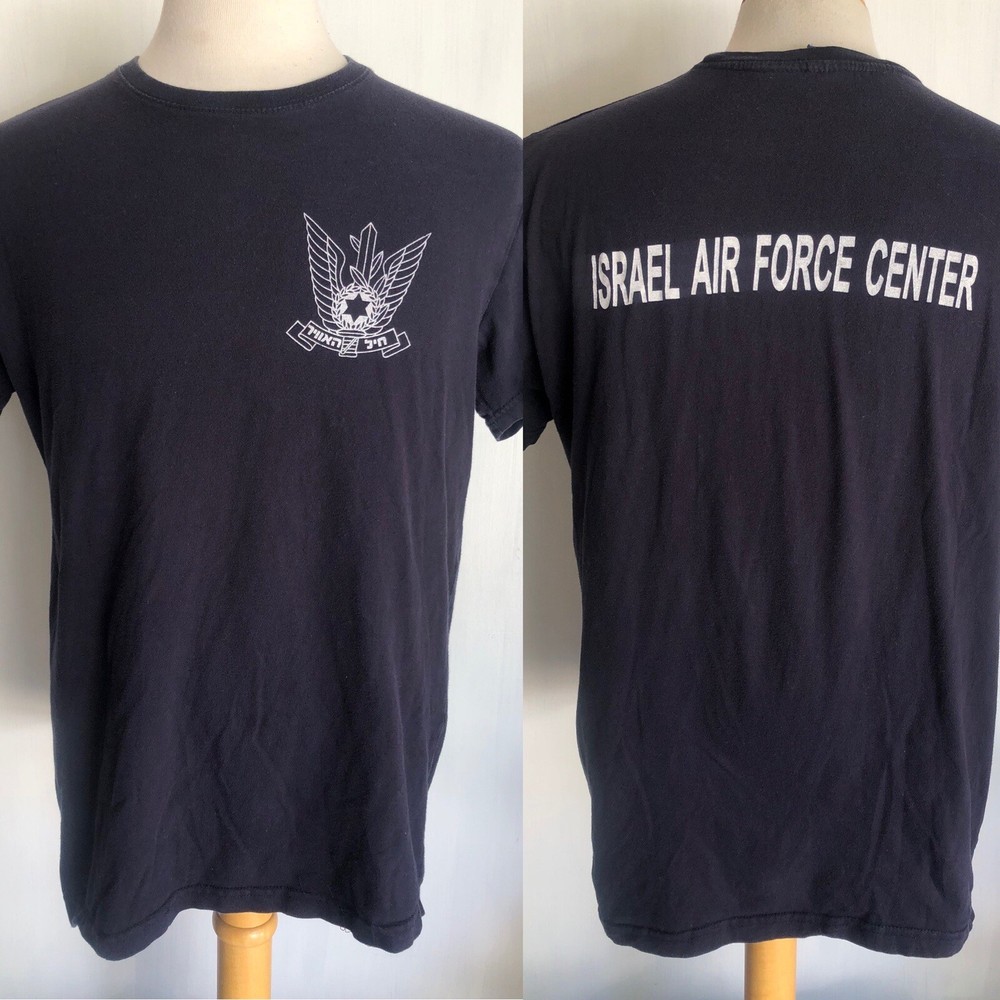 ISRAEL AIR FORCE CENTER Official Israeli Defense Forces Military T-Shirt Medium