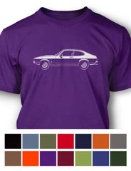 Ford Capri MK II Coupe T-Shirt – Men – Side View