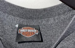 Harley Davidson Motorcycle Mens Medium T-shirt Fairbanks Alaska Farthest Outpost