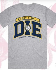 Trend Every Time I Die ETID logo T-Shirt Gray Color All Size KK2499