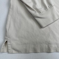 Uniqlo Airism Long Sleeve T Shirt Beige Lightweight Stretch Men’s M